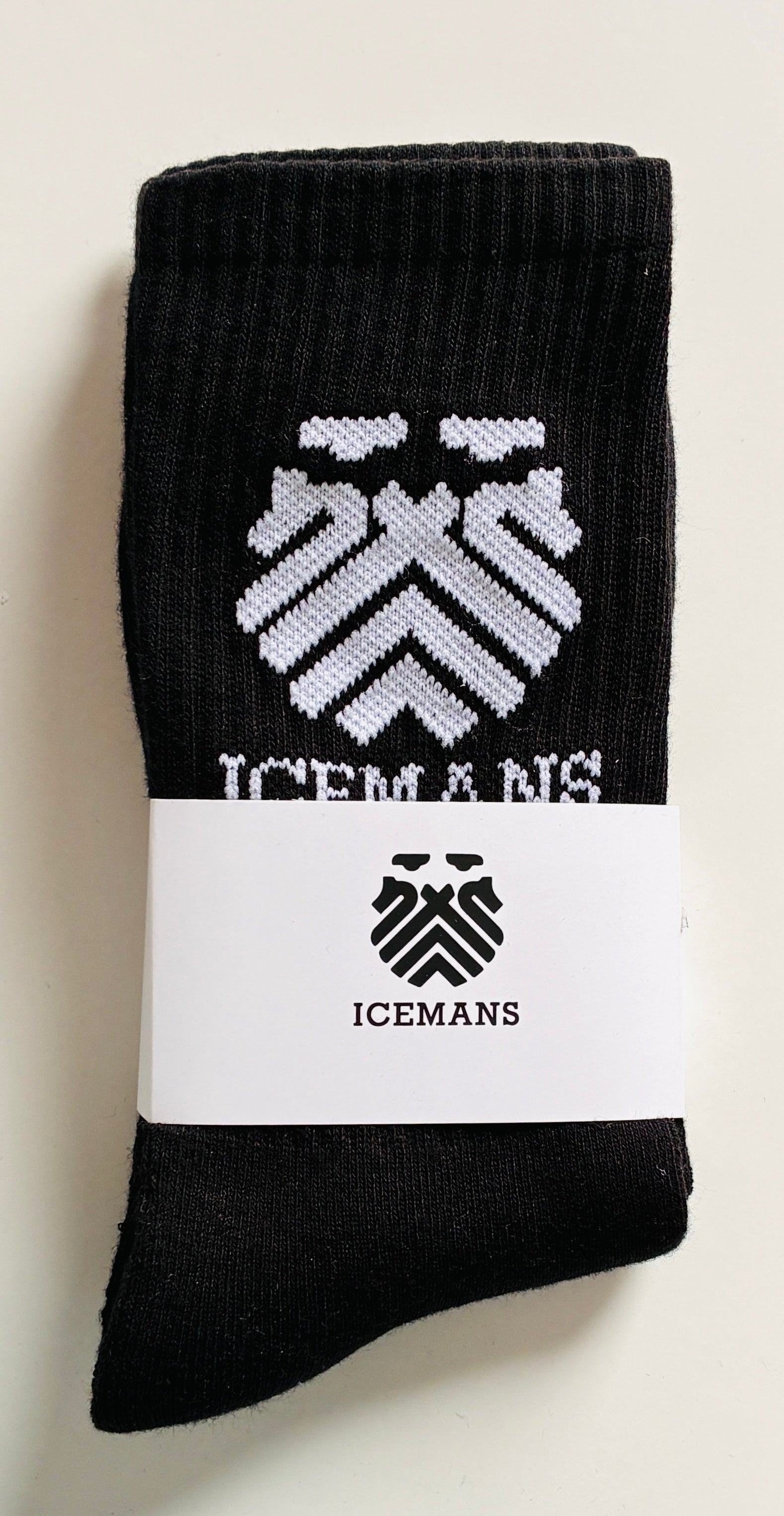 ICEMAN BLACK SOCKS